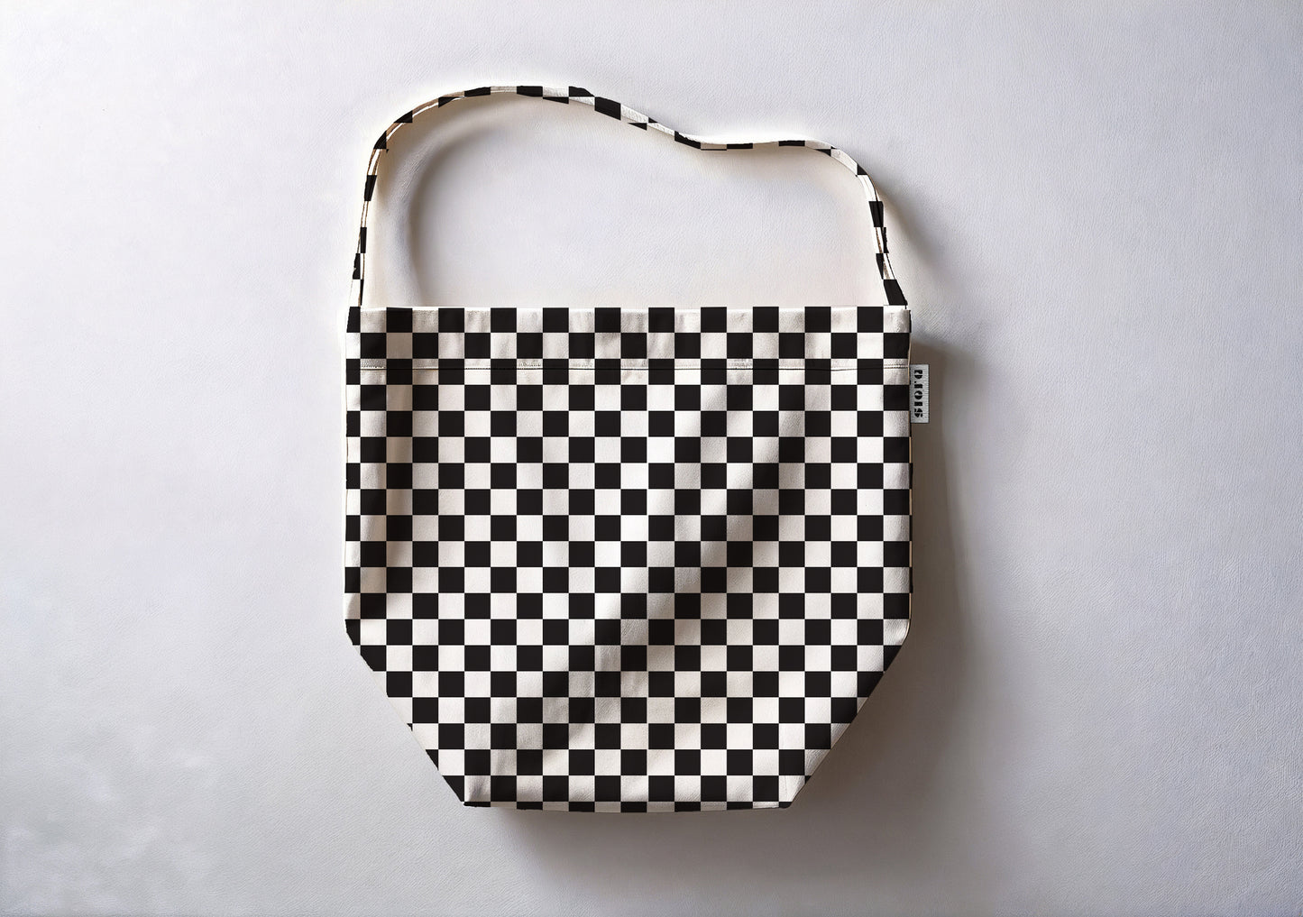 Roll Tote - Checkers
